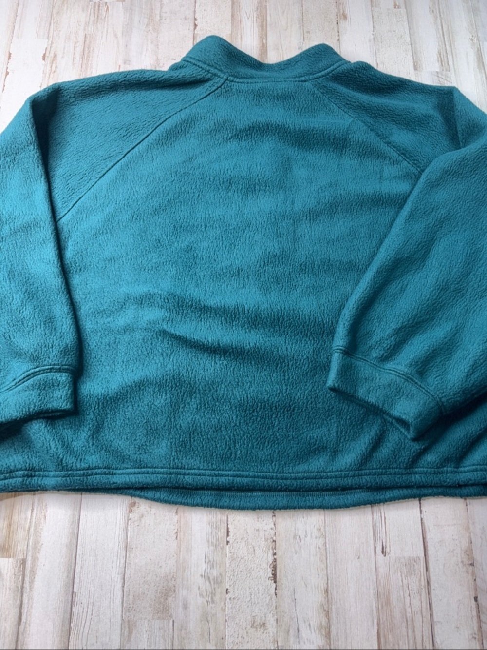 Old Navy Teal Half-Zip Fleece Pullover 3X - Picture 10 of 13